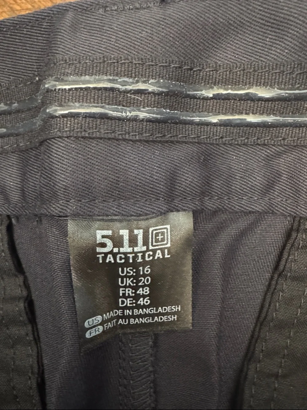 New 5.11 Ladies Company 2.0 Cargo Pant, Fire Navy Unhemmed